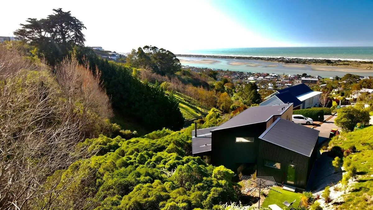 Ocean Views At Rapanui Lodge- 4Br Gem With Parking Christchurch 0*,